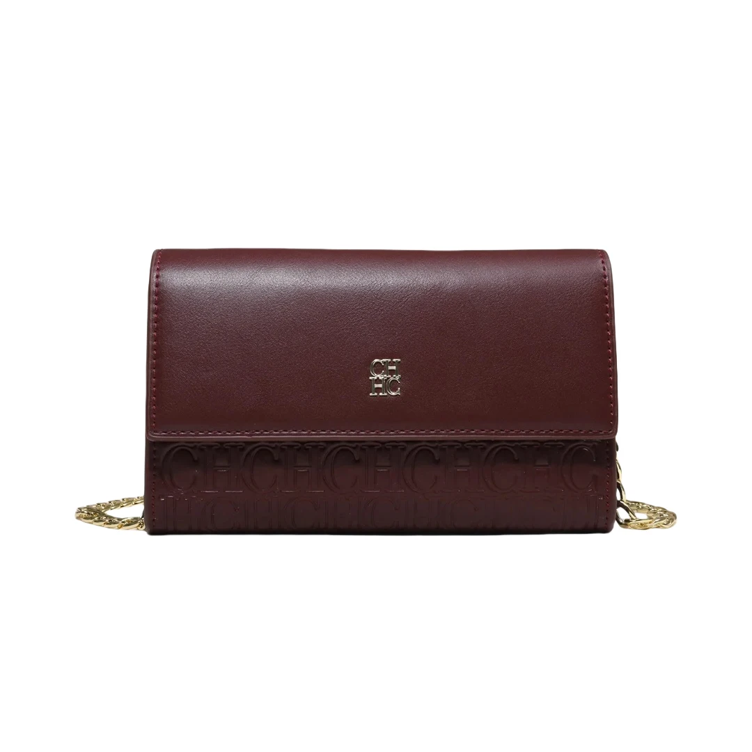 Women's Crossbody Bag Light Luxury Design Chain Bag Color Blocked Women's Chain Bag - Image 4