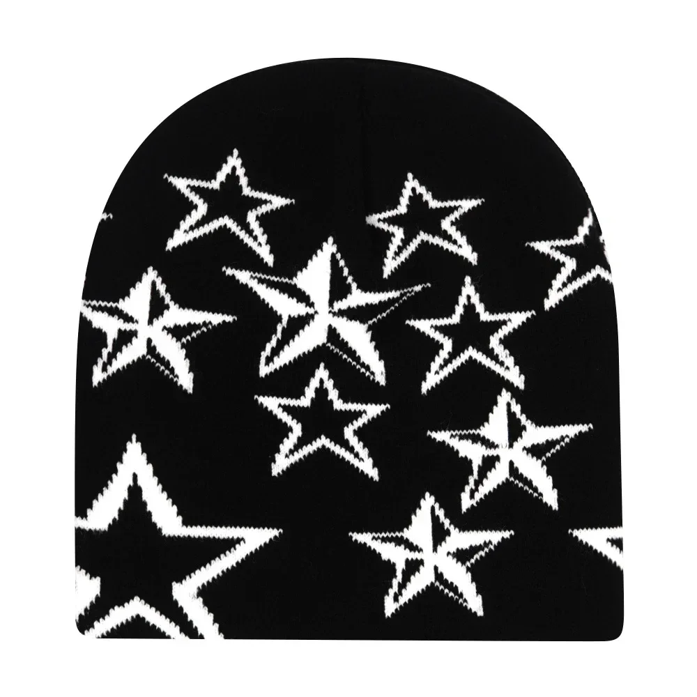 Y2K Letter Knitted Winter Autumn Beanie Cap - Image 38