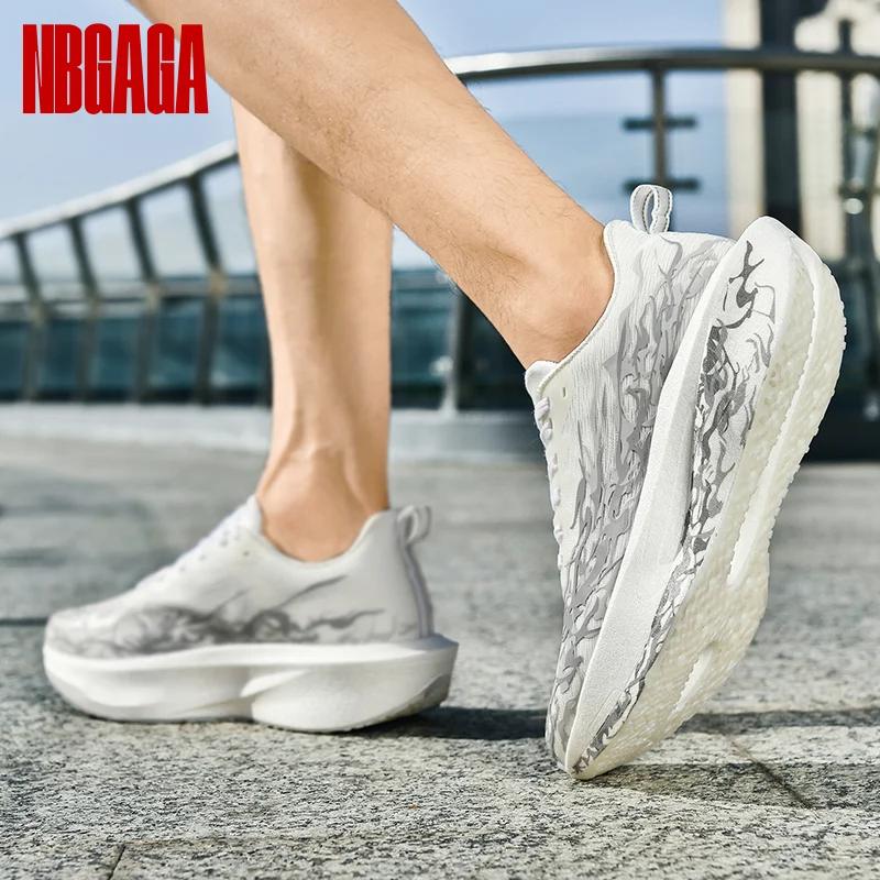 Men's Running Shoes Breathable Lightweight Sports Gym Training Sneakers for Men Jogging Marathon Walking Non-Slip Athletic Shoes - Image 6