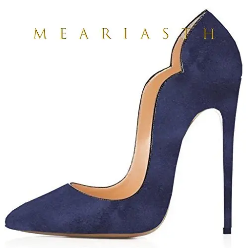 12cm Heels Women Patent Leather High Thin Heel Shoes - Image 13