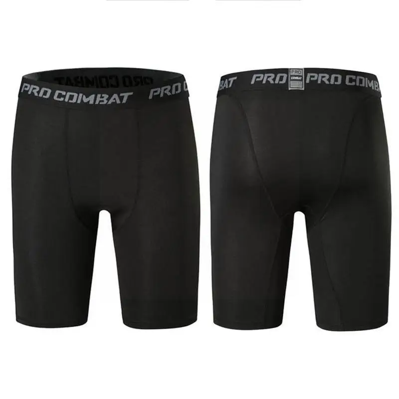 Sports Shorts Men Compression Running Shorts With Pocket Quick Dry Workout Gym Shorts Fitness Sport Leggings for Men - Image 4