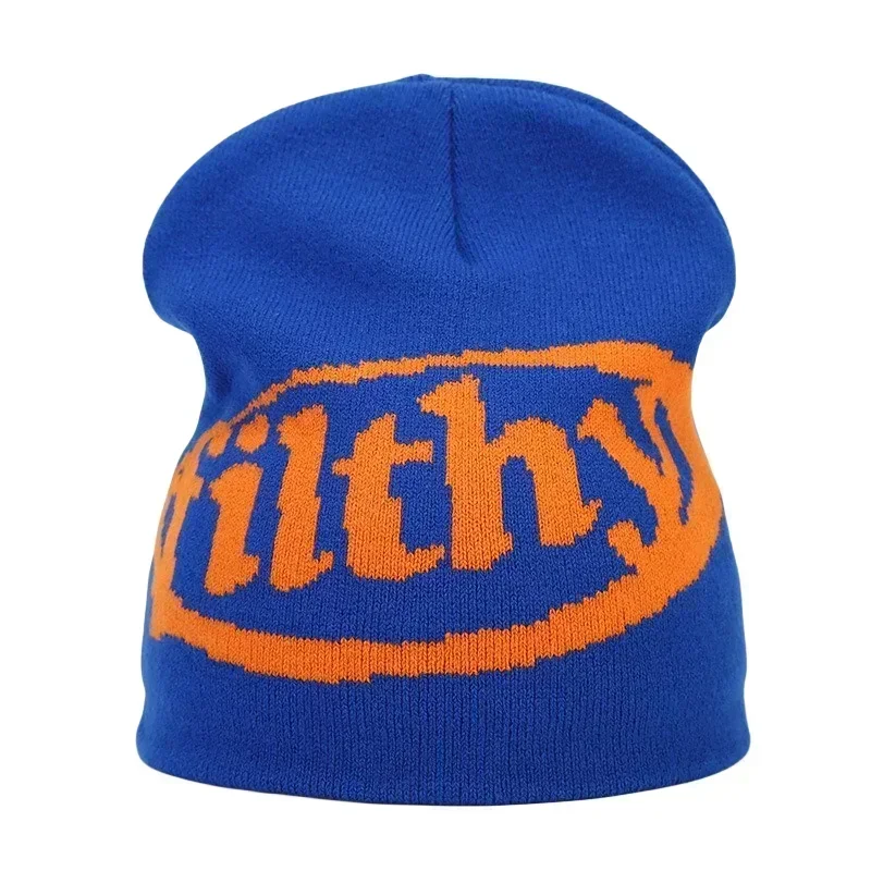 Y2K Letter Knitted Winter Autumn Beanie Cap - Image 118