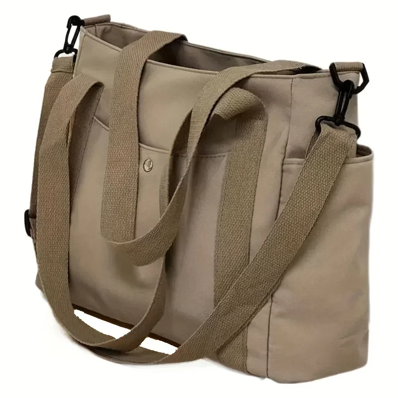 Women's Bag Simple Shoulder Bag Large Capacity Stylish Tote Bag For Women With Adjustable Strap Shopping Bag - Image 7