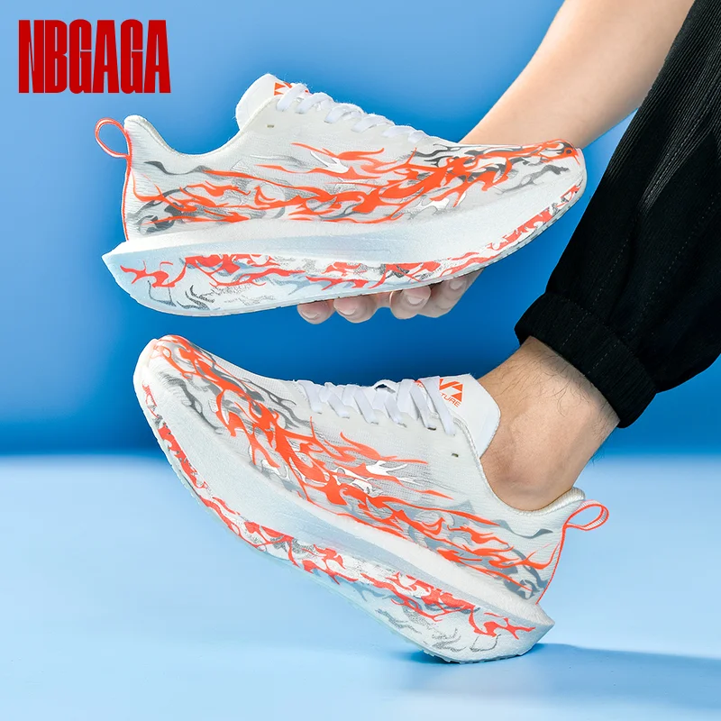 Men's Running Shoes Breathable Lightweight Sports Gym Training Sneakers for Men Jogging Marathon Walking Non-Slip Athletic Shoes - Image 3