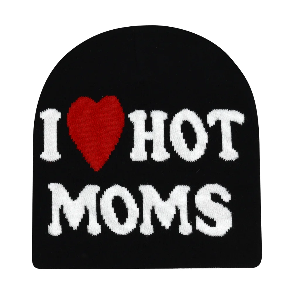 Y2K Letter Knitted Winter Autumn Beanie Cap - Image 96