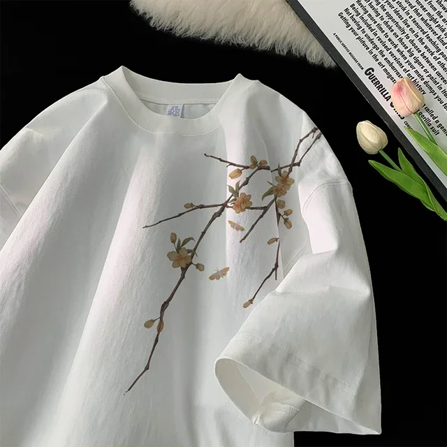 Summer New Floral PatternT-shirt - Image 10