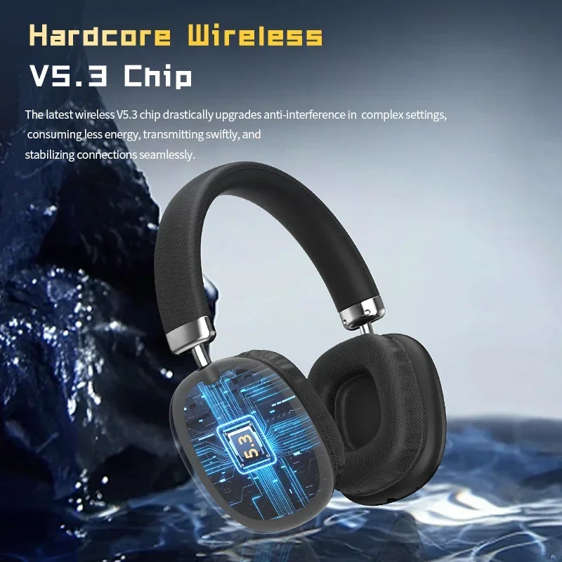 2025 NEW Wireless Headsets Bluetooth Headphones Stereo Earphones Bass - Image 3