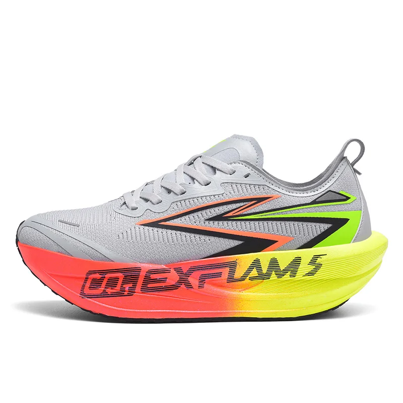 Running Shoes Carbon Board Speciality Marathon Men Sports Breathable Lightweight Women's Comfortable Nonskid Chunta Sneakers - Image 9
