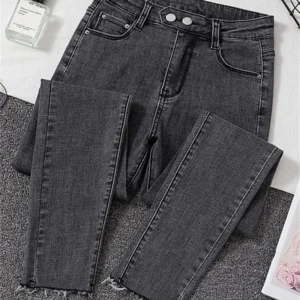 Alternative view of Jeans Female Denim Pants Black Womens Jeans