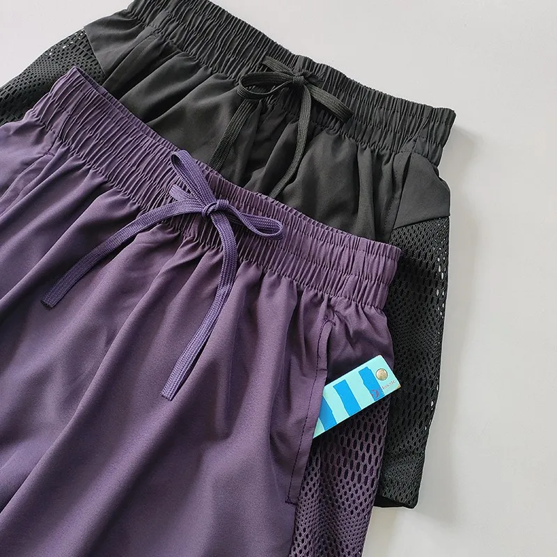 Women's Yoga Shorts High Waist Sport Fitness 2 in 1 Workout Shorts Running Pants Sports Shorts Casual Gym Quick Drying Shorts - Image 2
