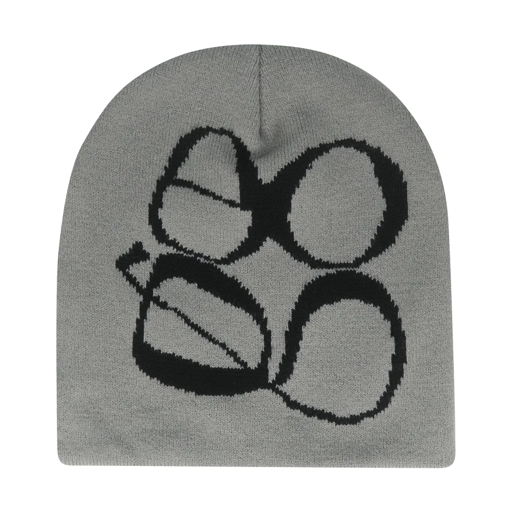 Y2K Letter Knitted Winter Autumn Beanie Cap - Image 48