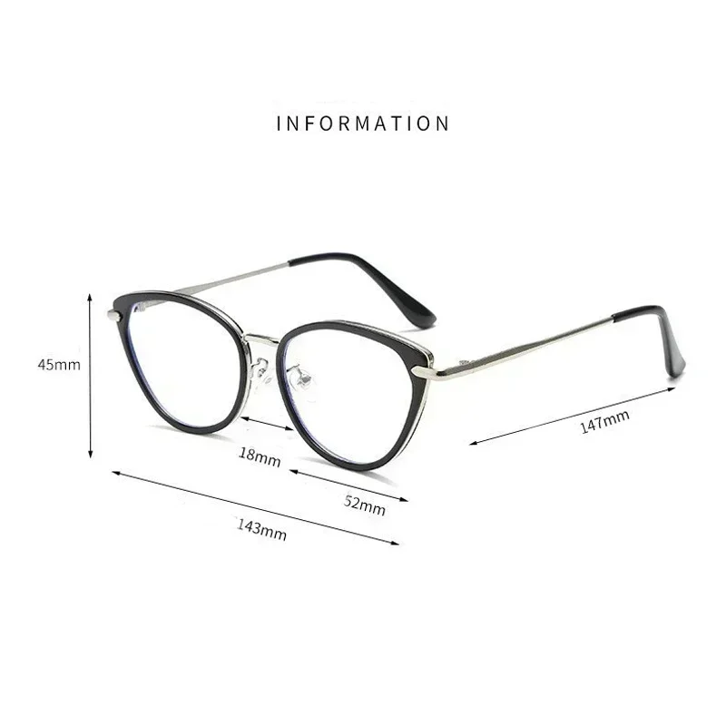 2025 Fashion Cat Eye Photochromic Myopia Glasses for Women Outdoor Color Changing UV Protection Sunglasses Near Sight Eyeglasses - Image 6