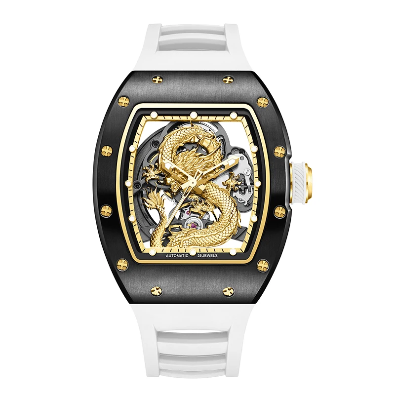 2025 Fashion New Men's Watch High End Luxury Automatic Mechanical Waterproof Watch Automatic Mechanical Watches - Image 9