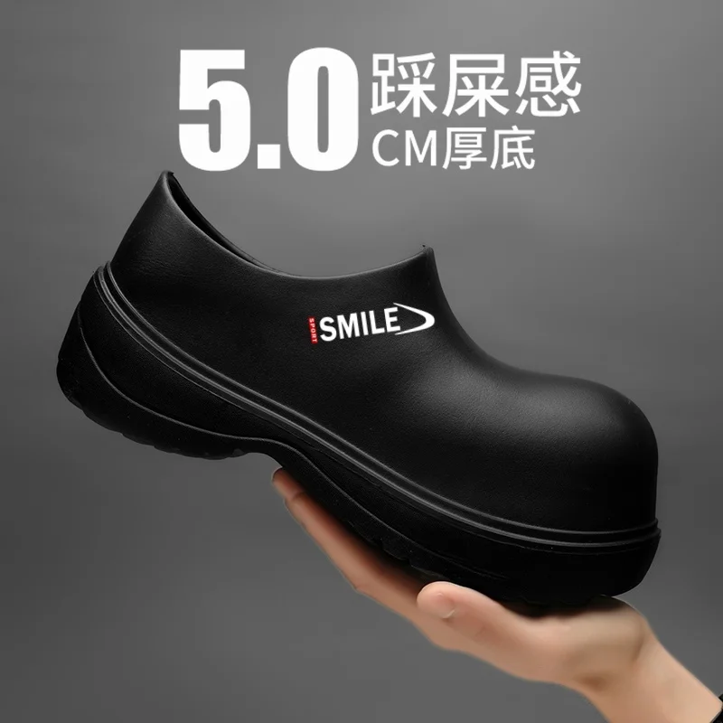 Men Chef Clogs 2025 Summer Soften Garden Clogs For Women Plain Sandals - Image 5