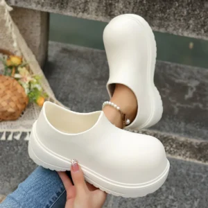 Alternative view of Women Fashion Ankle Boots Casual Slip on Comfortable Boots Outdoor Platform