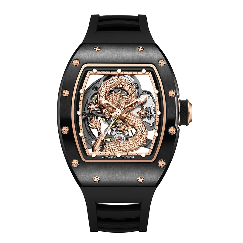 2025 Fashion New Men's Watch High End Luxury Automatic Mechanical Waterproof Watch Automatic Mechanical Watches