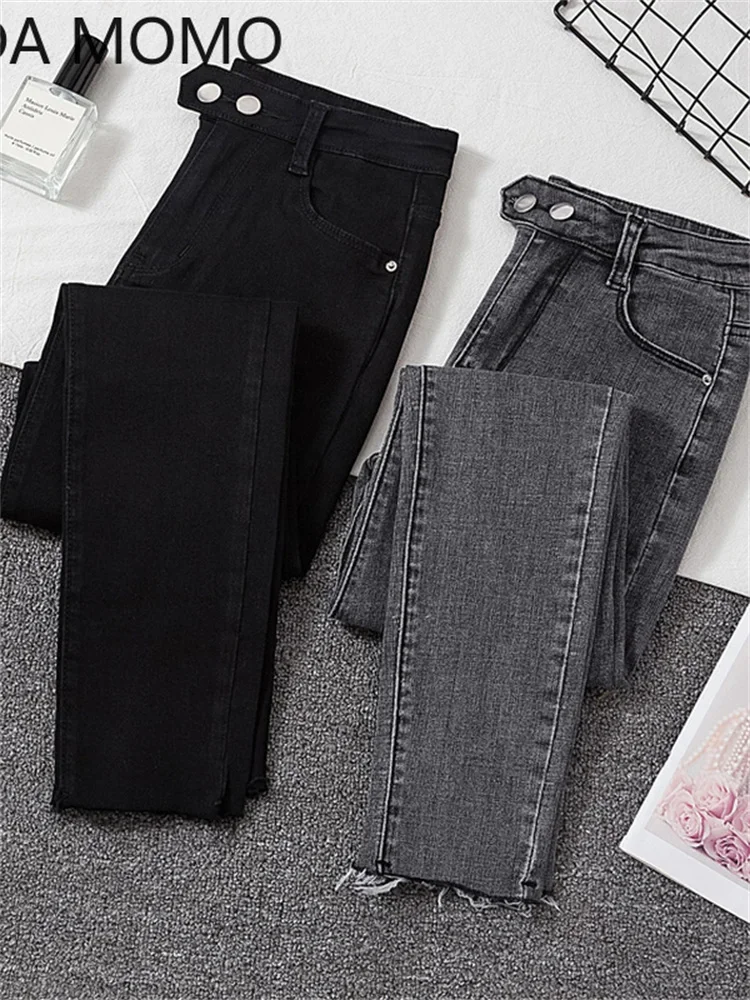 Jeans Female Denim Pants Black Womens Jeans