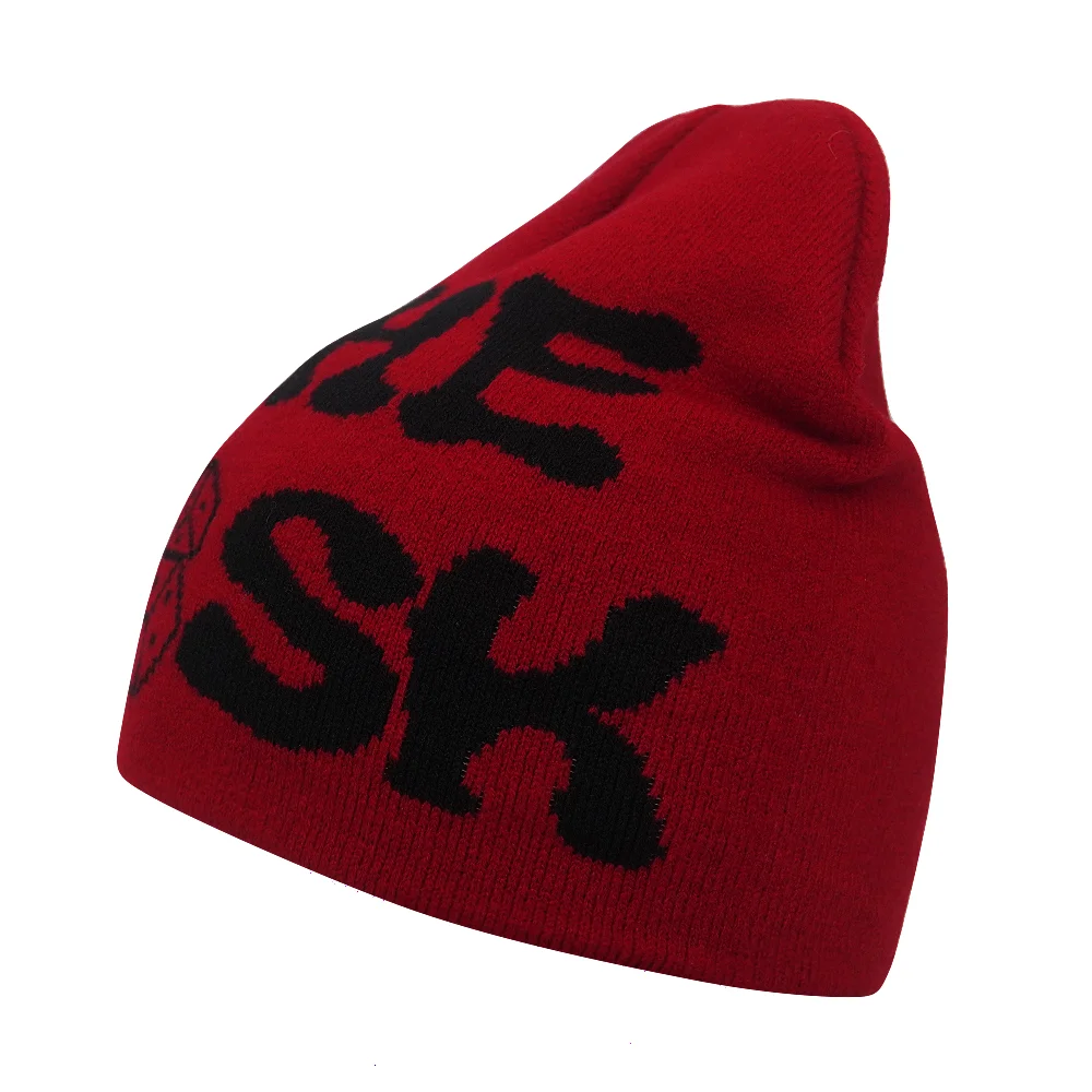 Y2K Letter Knitted Winter Autumn Beanie Cap - Image 78
