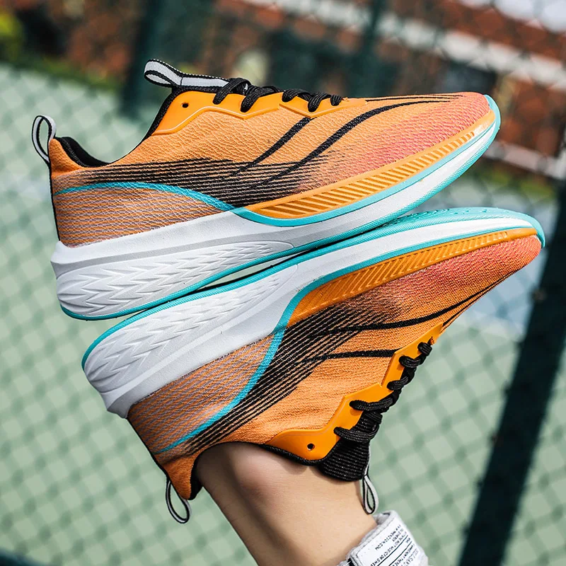 Running Shoes Carbon Board Speciality Marathon Men Sports Breathable Lightweight Women's Comfortable Athletic Men's Sneakers - Image 5