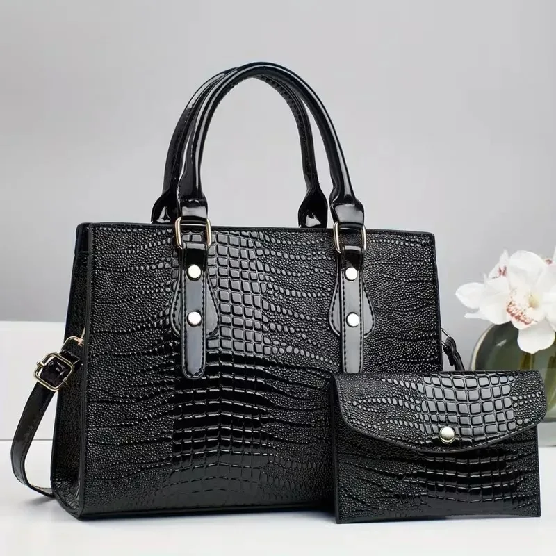 Set of 2 PU Stylish Women'S Shoulder Bags, Spacious Women'S Crossbody Handbag - Image 8