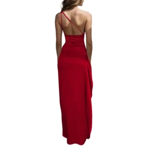 Alternative view of Dresses for women Satin Backless Slim party
