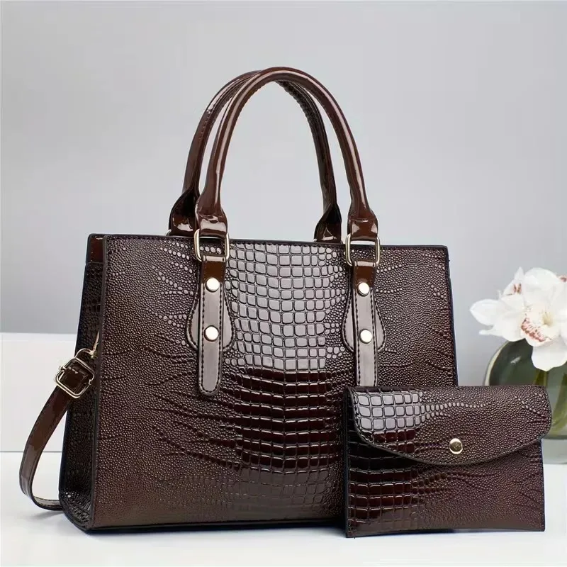 Set of 2 PU Stylish Women'S Shoulder Bags, Spacious Women'S Crossbody Handbag - Image 7