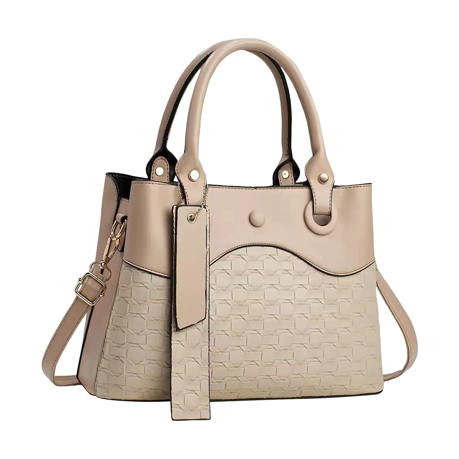 Tote Bag for Women Retro Handbag Simple And Atmospheric Single Shoulder Bag - Image 6