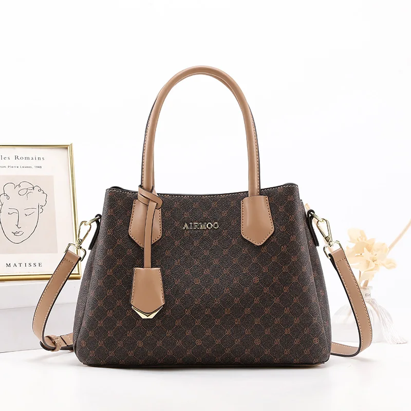 Handbag Fashionable Women's Leather Handbag - Image 6