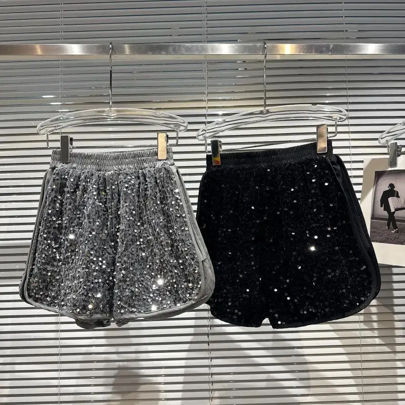 Shorts High Waist Zip Bodycon Shorts Feminino Skinny Party Club Shorts