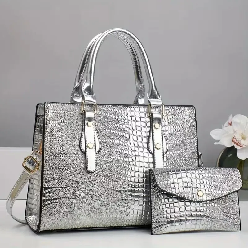 Set of 2 PU Stylish Women'S Shoulder Bags, Spacious Women'S Crossbody Handbag - Image 4