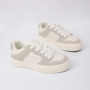 Alternative view of Women's White Sneakers2026New Autumn Versatile Waterproof Non-Slip Casual Shoes Student Sneakers