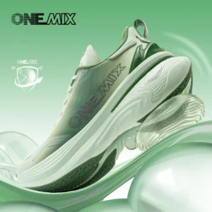 ONEMIX New Shock-Absorbing and Wear-Resistant Fitness Women Sports Shoes Lightweight Road Shoes