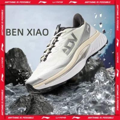 DWR Water Repellent Breathable Support Stable LiNing Mountain Sports Shoes